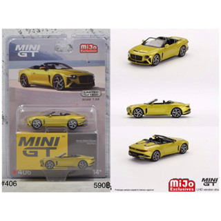 MGT00406-MJ 	Mini GT 1:64 Mijo Bentley Mulliner Bacalar Convt. YL