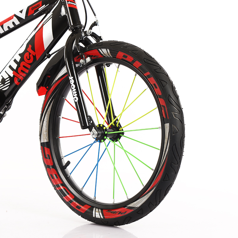 จักรยานเสือภูเขา18นิ้ว เหล็ก (R8) แถมขาตั้ง ยางนอกมีลาย เหมาะกับเด็ก 6-10 ปี - รูปที่ 5