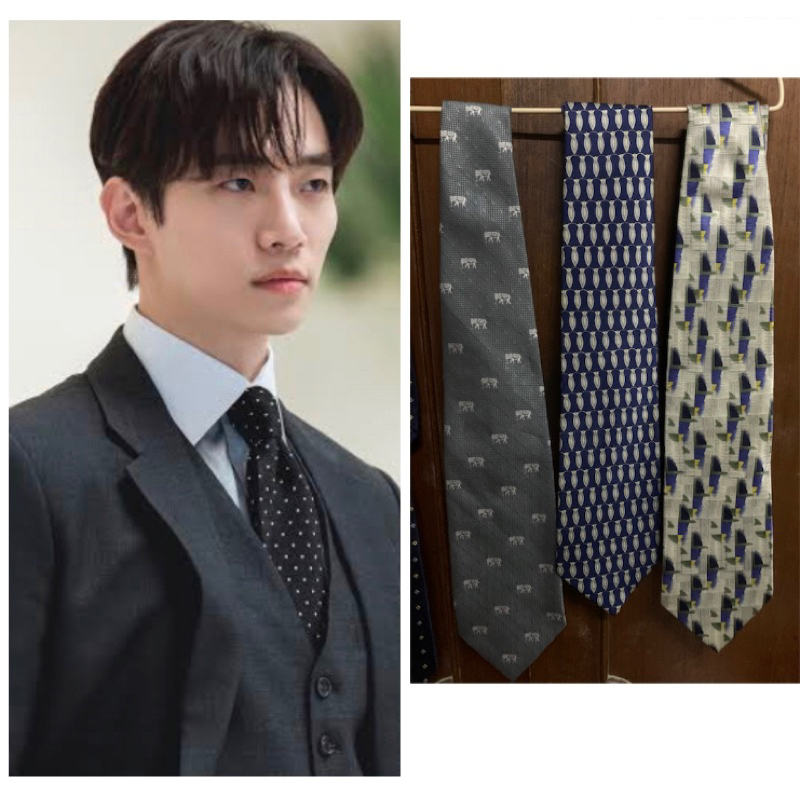 🇯🇵🇬🇧เนคไทแบรนด์เนมมือ1-มือ2 สภาพดีญี่ปุ่น อังกฤษ อิตาลี como valentino suit company