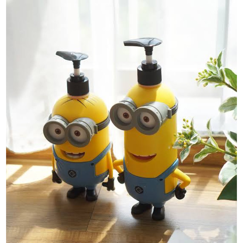 (เคลียร์ห้องราคาถูก) Madelyn X Minions Limited Edition ขวดปั้มเปล่า ลายมินเนี่ยน