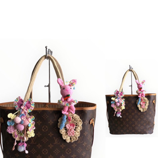 หูถักกระเป๋า  LV neverfull, Coach งานเแฮด์เมด สวย แน่น
