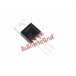 20N60C3  TO220 45A600V MOSFET N-Fet มอสเฟต ทรานซิสเตอร์ สินค้าพร้อมส่ง (ราคา1ตัว)