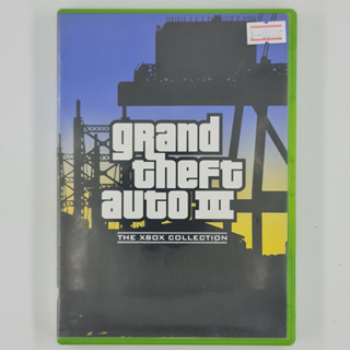 [00002] Grand Theft Auto III (EUR)(XBOX)(USED) แผ่นเกมแท้ มือสอง !!