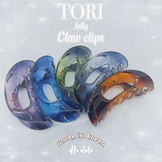 HOOLOLI CLAW CLIPS : TORI JELLY CLAW CLIPS