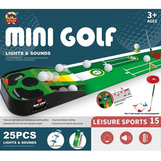 Mini Golf ของเล่นกอล์ฟ เกมพลัทกอล์ฟ มีไฟมีเสียง