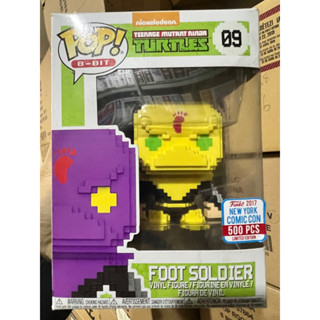 Pop! Funko TMNT Teenage mutant ninja turtles Foot soldier 8-bit rare ของแท้ มือหนึ่ง 100%