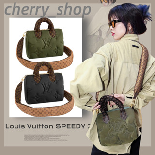 🍒LOUIS VUITTON 🍒LV SPEEDY BANDOULIÈRE 25 handbag/ผู้หญิง/กระเป๋าถือ/กระเป๋าสะพาย🍒