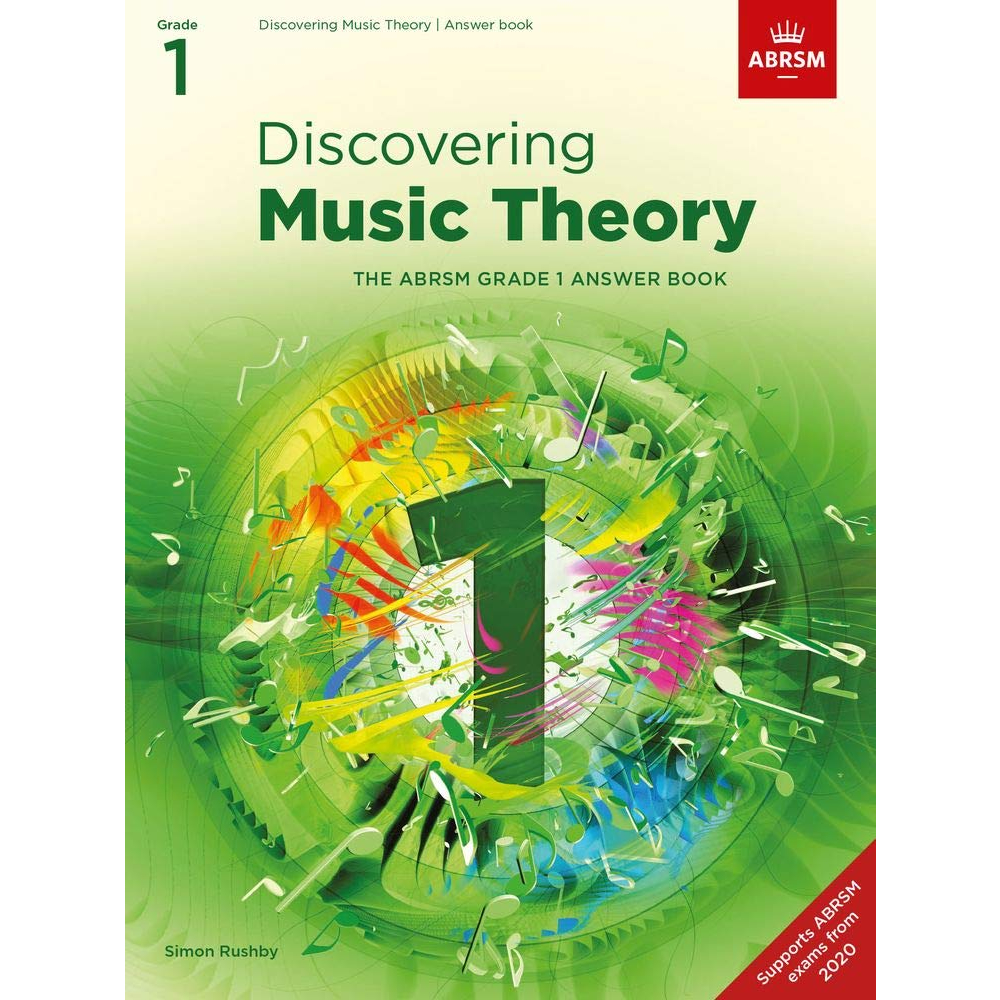 Discovering Music Theory, The ABRSM Grade 1 Answer Book: Answers (Theory workbooks (ABRSM)) Sheet mu