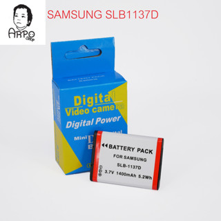 แบตเตอรี่และแท่นชาร์จแบตกล้อง ซัมซุง SLB-1137D/ SAMSUNG CHARGER SLB-1137D