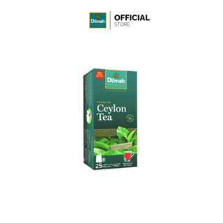 [รุ่นประหยัด]ดิลมา ชาซีลอน ชาดำ 100% เกรดพรีเมี่ยม  25 ซอง (Dilmah Pure Ceylon 25x2g.)