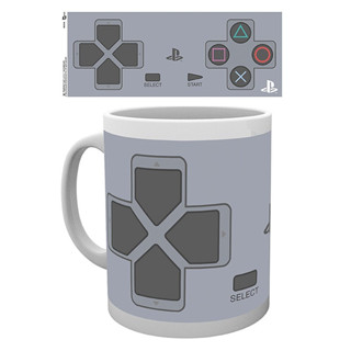 ABYstyle [ลิขสิทธิ์แท้ พร้อมส่ง] แก้วน้ำ แก้วมัคเซรามิค Playstation Mug เพลย์สเตชัน - Full Control 320ml