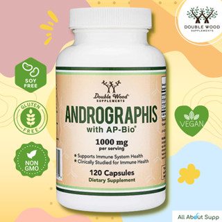 Andrographis by Double Wood 🌿เสริมสร้างระบบภูมิคุ้มกัน ช่วยเรื่องข้อต่อ🌿