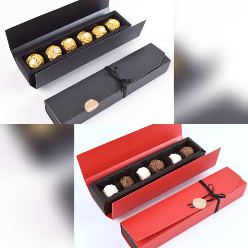 กล่องช็อคโกแลต 6 ชิ้น  (AA08)