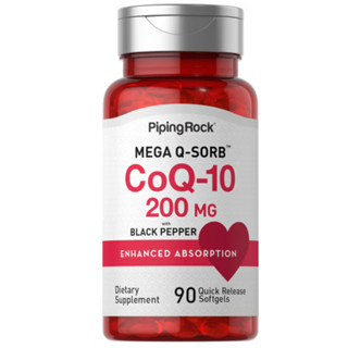 Piping Rock CoQ10 200 mg 90 Softgels