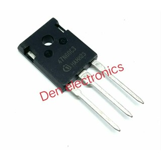 47N60C3 TO247 47A650V MOSFET N-Fet มอสเฟต IGBT ทรานซิสเตอร์ สินค้าพร้อมส่ง (ราคา1ตัว)