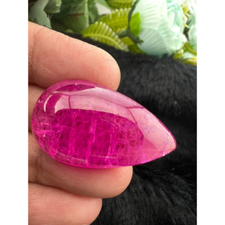 pink pear 56 carats 19x30mm 1 pieces