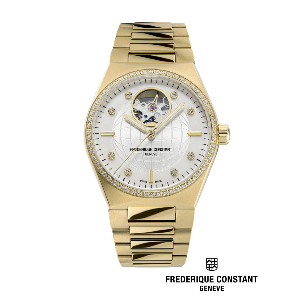 Frederique Constant Automatic FC-310MPWD2NHD5B Heart beat Diamonds Highlife Ladies Watch