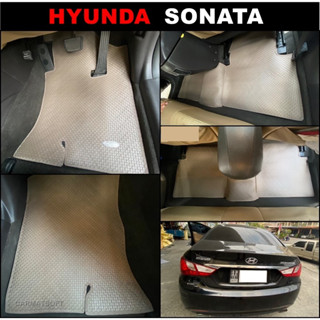 พรมรถยนต์ HYUNDAI SONATA ปี2011-15 พรมกระดุมเม็ดเล็กpvc ฮุนได โซนาต้า เข้ารูป สวย ทนทาน 5ชิ้น