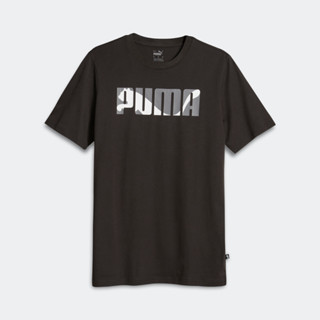 PUMA เสื้อยืดผู้ชาย รุ่น GRAPHICS PUMA Wording Tee/ 67718501