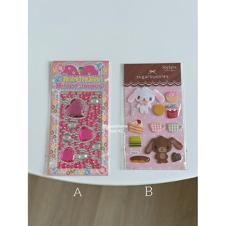 Japanese Stickers, Sugarbunnies Sticker สติ๊กเกอร์ซานริโอ้