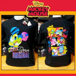 เสื้อDisney ลาย Mickey mouse สีดำ ( MKX-040)