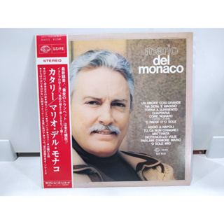 1LP Vinyl Records แผ่นเสียงไวนิล mario del monaco  (E4F20)