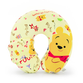 Disney ลิขสิทธิ์แท้ หมอนรองคอ ผ้าปิดตา Pooh : Unique  (Winnie the pooh)