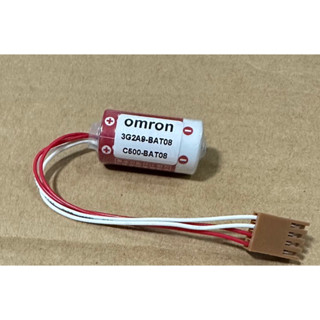 ของแท้ใหม่ omron C500-BAT08 3G2A9-BAT08  3.6V Omron PLC แบตเตอรี่ลิเธียม