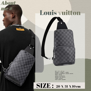 💥หลุยส์วิตตอง   loui vuittn AVENUE กระเป๋าคาดหน้าอกผู้ชาย / กระเป๋าสะพายข้าง LV