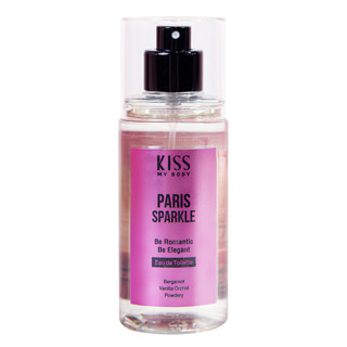 Kiss My Body Eau De Toilette Paris Sparkle 88ml คิส มาย บอดี้ โอ เดอ ทอยเล็ตต์ ปารีส สพาร์คเคิล 88มล. น้ำหอม