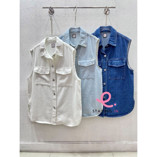 More&amp;More jeans shirt   เสื้อยีนส์รุ่นนี้ใส่ง่ายเหมือนเดิม งานดี สีสวย ต้องลองจะเลิฟ  ทรงปล่อยๆ คลุมได้ ใส่เดี่ยว เก๋เลย