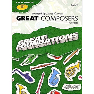 Music Great Composers - Easy Level - Flute/Oboe BK/CD