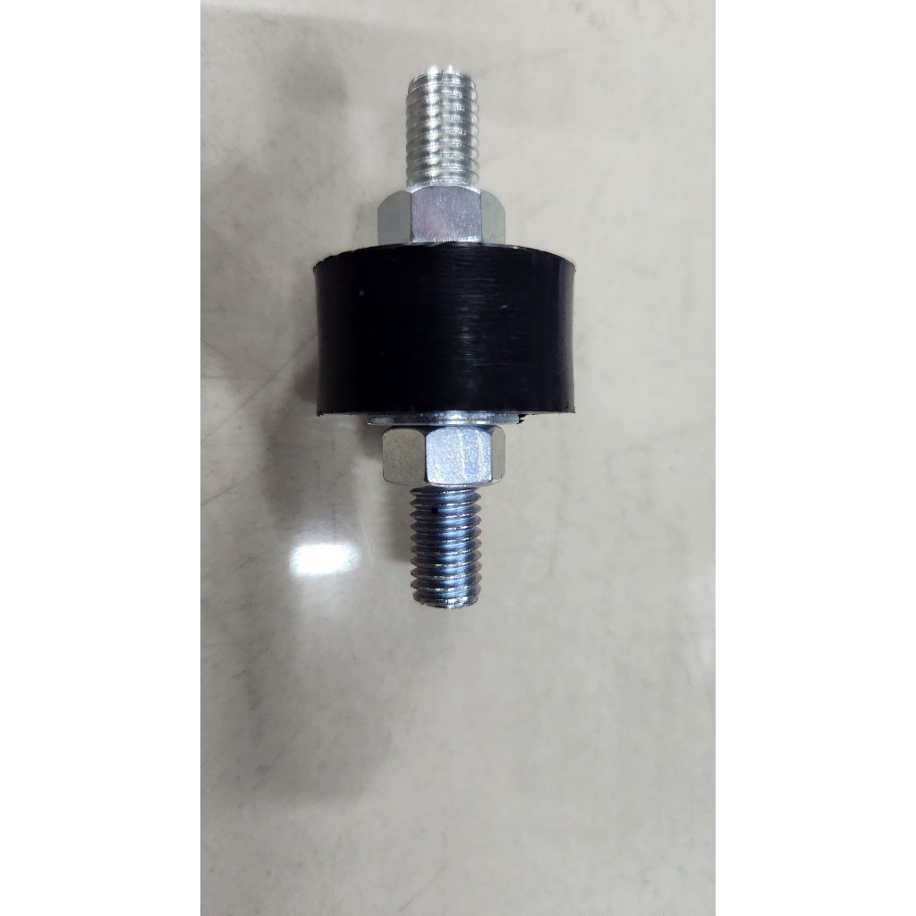 ยางกันสั่น สำหรับติดแอร์กับรางแขวน แพค4ชิ้น สกรู M8 ยางสูง 23 มม. OD 25 มม. สกรูยาวด้านละ 20 มม.