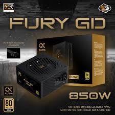 POWER SUPPLY XIGMATEK FURY GD 850W 80 Plus GOLD