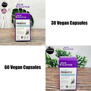 [New Chapter] All-Flora Probiotic Vegan Capsules อาหารเสริม โปรไบโอติก