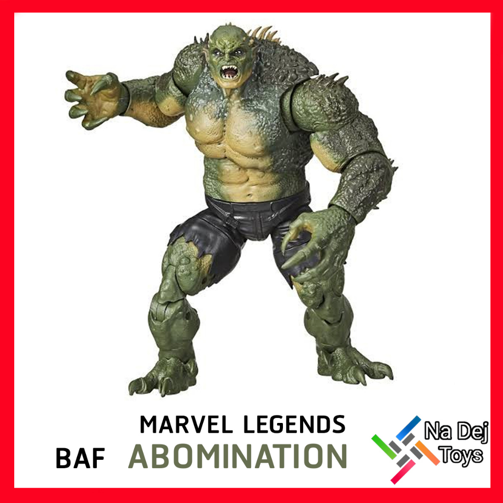 Marvel Legends BAF Abomination 6" Figure มาร์เวล เลเจนด์ บาฟ อบอมิเนชั่น ขนาด 6 นิ้ว ฟิกเกอร์