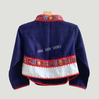 เสื้อเจ้านางไทลื้อ แต่งลายผ้าทอลายล้านนา ใส่ทำบุญ ใส่ทำงาน ใส่งานมงคล งานไหนๆก็ดูสวยตามแบบชาวเหนือ ดูโดดเด่นจ้าว