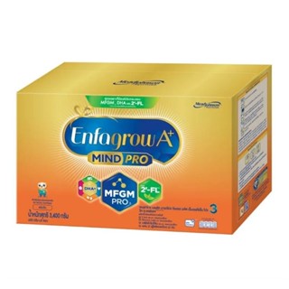 Enfagrow สูตร 3 A+ Mind Pro 3400g.เอนฟาโกร เอพลัส มายด์โปร DHA Plus MFGM Pro 2 FL 1248269088 Exp. 07/2024