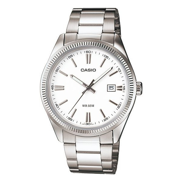 (แท้ประกันศูนย์ 1 ปี/ถ่านร้าน 3 ปี) CASIO นาฬิกาข้อมือผู้ชาย สายสแตนเลส รุ่น MTP-1302D-7A1VDF