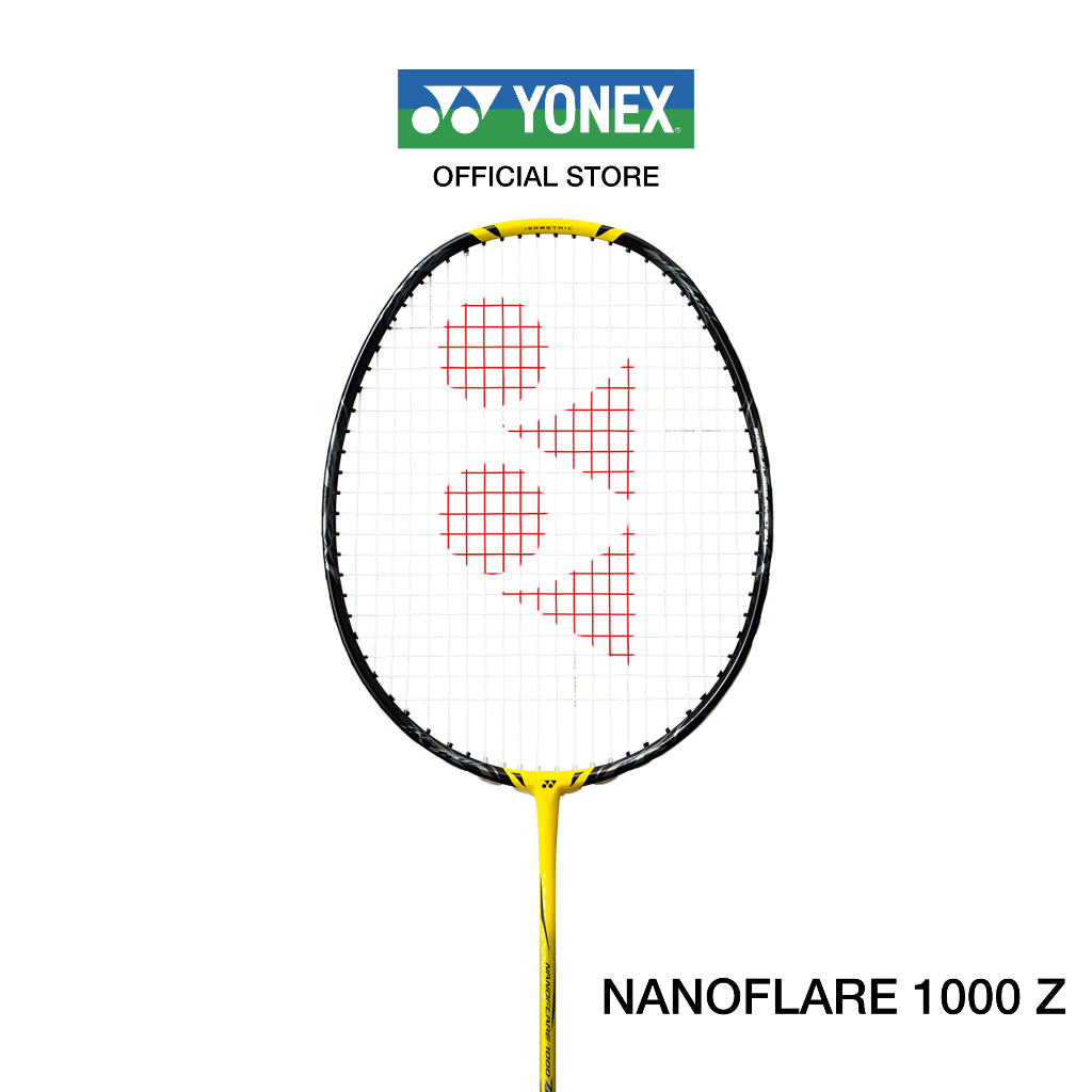 YONEX NANOFLARE 1000 Z  ไม้แบดมินตัน เหมาะสำหรับผู้ที่ชอบเล่นเกมเร็ว ก้านแข็งมาก แถมเอ็น BG65