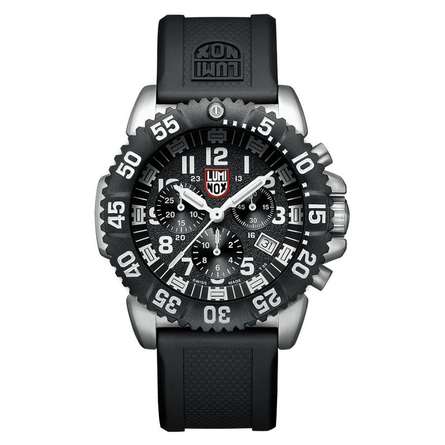 🎁LUMINOX NAVY SEAL STEEL COLORMARK CHRONOGRAPH 3180 SERIES รุ่น XS.3181.F ของแท้ 100% ประกัน 2 ปี