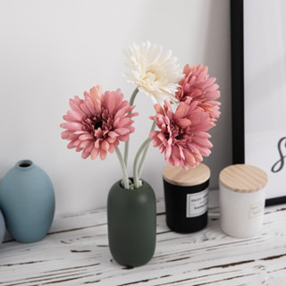 ดอกเยอบีร่าปลอม (Gerbera) ก้านมีขน