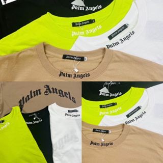 เสื้อยืดงานป้าย palm angels ฟรีไซส์  อก44-46”