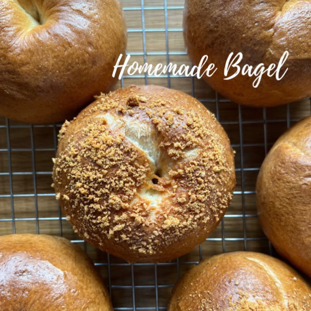 Bagel ขนมปังเบเกิลสูตรเกาหลี เนื้อนุ่มหนึบ (สั่งขั้นต่ำ 3 ชิ้น) *เลือกรสชาติได้