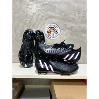 Adidas สีธงฝรั่ง 🇫🇷 Predator Edge.1 Low FG รองเท้าฟุตบอล อดิดาส ตัวท็อป ของแท้ มือ1