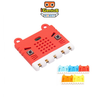 เคสซิลิโคน กันกระแทก microbit v1.5 ไมโครบิต Kittenbot Kitty Rubber Case Red เขียนโปรแกรม Makecode Coding Programming