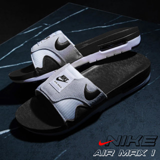 Nike [ลิขสิทธิ์แท้] ไนกี้ รองเท้าแตะ รองเท้าผู้ชาย M Air Max 1 Slide DH0295-102 (2700)