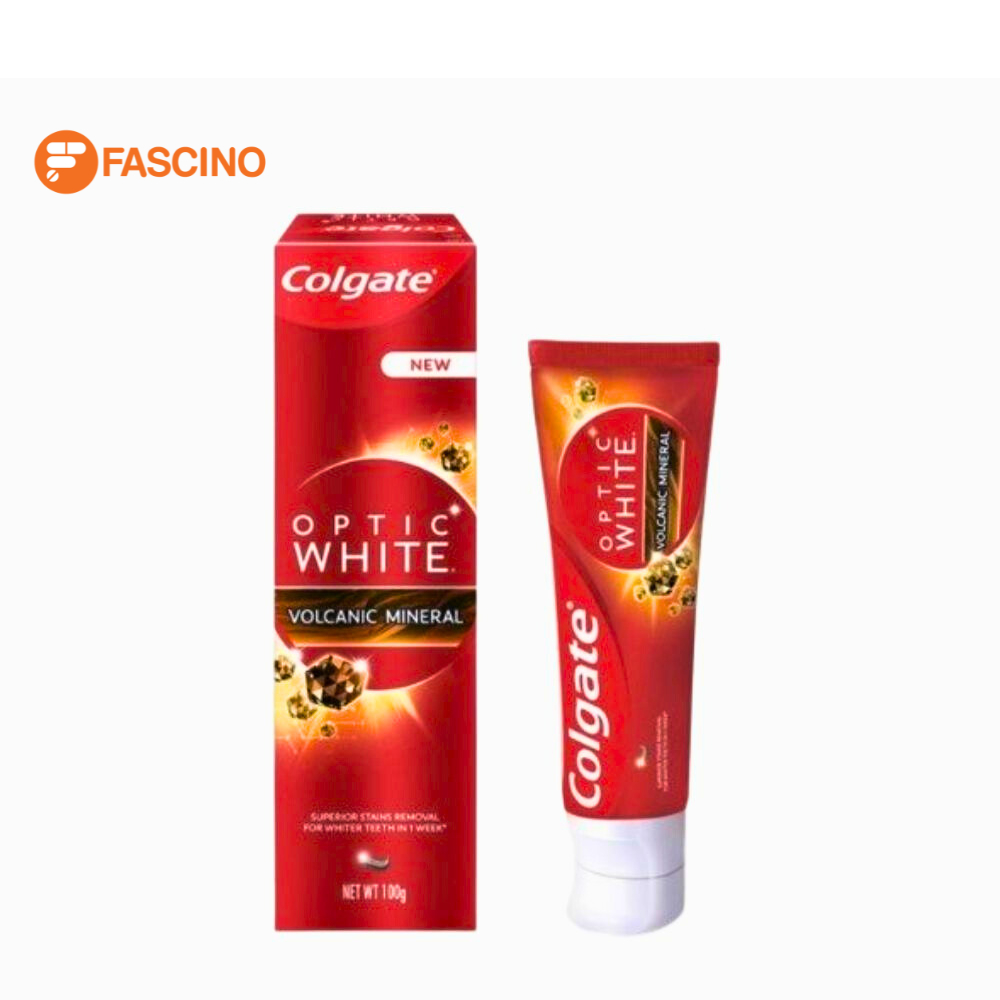 COLGATE ยาสีฟัน OPTIC WHITE VOLCANIC 100 กรัม