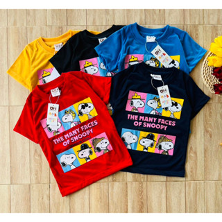เสื้อยืดแขนสั้นสนุปปี้5สี