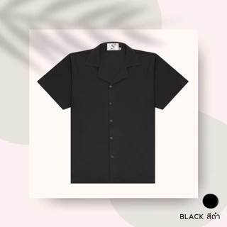 [ส่งทันที กทม.1 วัน] SEOULSHIRTS S1: (ไซซ์ใหญ่ 3XL-4XL / ไซซ์เล็ก S) เสื้อเชิ้ตเกาหลี แขนสั้น สีพื้น มีไซซ์ S-4XL ชาย/หญ